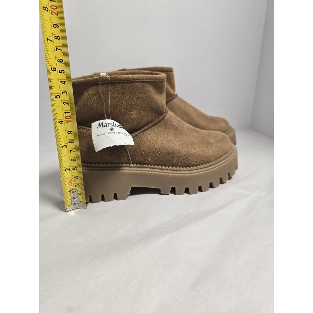 New Dolce Vita Kandy Girls Youth‎ Boots Size 2  Faux Fur